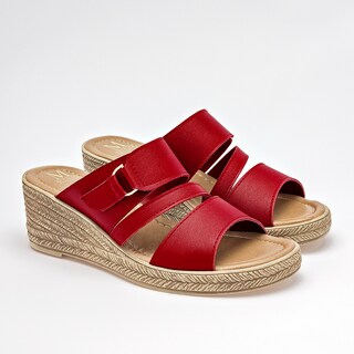 Foto 2 | Foto 2 | Maxim Sandalia Cuña Para Mujer Rojo Cod 140612-e