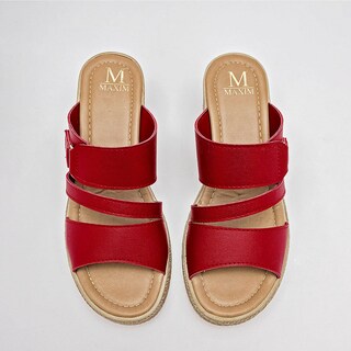 Foto 3 | Foto 3 | Maxim Sandalia Cuña Para Mujer Rojo Cod 140612-e
