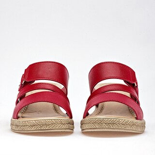 Foto 4 | Foto 4 | Maxim Sandalia Cuña Para Mujer Rojo Cod 140612-e