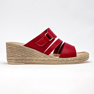 Foto 7 | Foto 7 | Maxim Sandalia Cuña Para Mujer Rojo Cod 140612-e