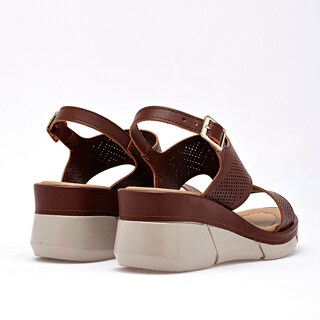 Foto 5 | Foto 5 | Maxim Sandalia Cuña Para Mujer Café Cod 140610-e