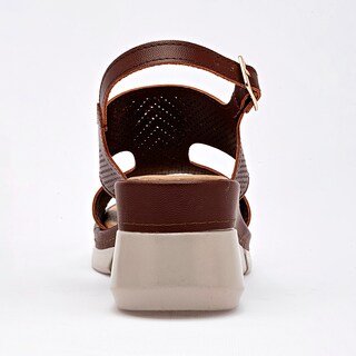 Foto 6 | Foto 6 | Maxim Sandalia Cuña Para Mujer Café Cod 140610-e