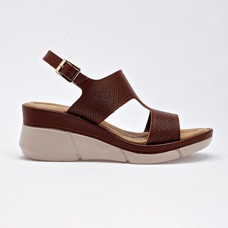 Foto 7 | Foto 7 | Maxim Sandalia Cuña Para Mujer Café Cod 140610-e