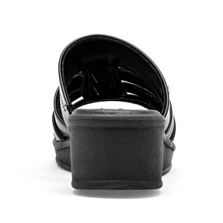 Foto 5 | Foto 5 | Lady One Sandalia Cuña Para Mujer Negro Cod 140486-e