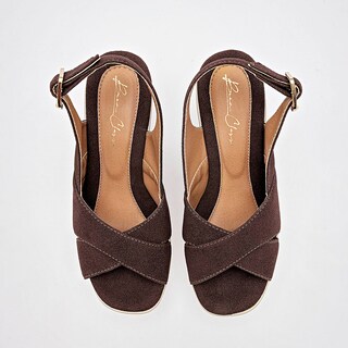 Foto 3 | Foto 3 | Been Class Sandalia Plataforma Para Mujer Café Cod 140231-e