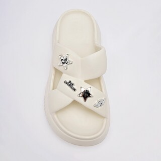 Foto 2 | Foto 2 | Eva Moda Sandalia Impermeable Para Mujer Blanco Cod 140417-e