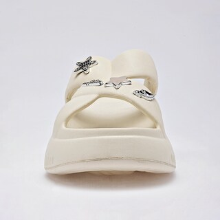 Foto 3 | Foto 3 | Eva Moda Sandalia Impermeable Para Mujer Blanco Cod 140417-e