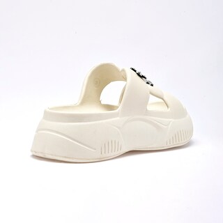 Foto 4 | Foto 4 | Eva Moda Sandalia Impermeable Para Mujer Blanco Cod 140417-e