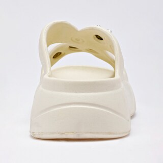 Foto 5 | Foto 5 | Eva Moda Sandalia Impermeable Para Mujer Blanco Cod 140417-e