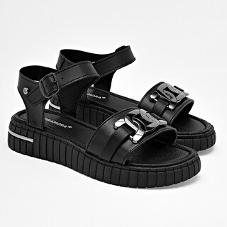 Foto 2 | Foto 2 | Moramora Sandalia Piso Para Mujer Negro Cod 140577-e