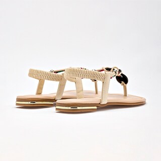 Foto 5 | Foto 5 | Mora Tierra Sandalia Piso Para Mujer Beige Cod 140649-e