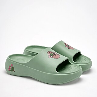 Foto 2 | Foto 2 | Elega Sandalia Impermeable Para Mujer Verde Cod 140394-e