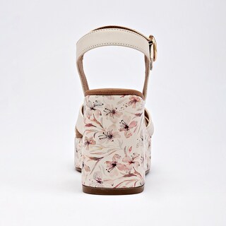 Foto 5 | Foto 5 | Lady Paulina Sandalia Cuña Para Mujer Latte Cod 140516-e