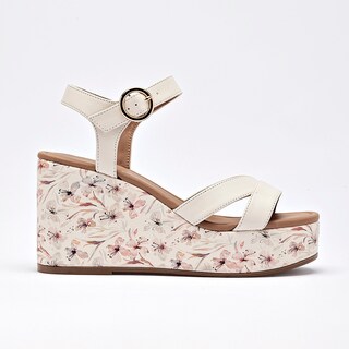 Foto 6 | Foto 6 | Lady Paulina Sandalia Cuña Para Mujer Latte Cod 140516-e