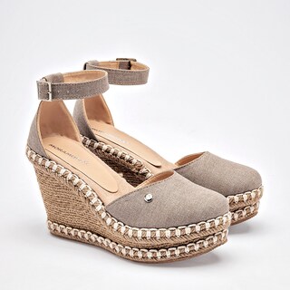 Foto 2 | Foto 2 | Moramora Sandalia Cuña Para Mujer Beige Cod 140842-e