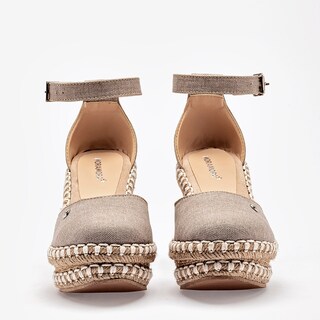 Foto 3 | Foto 3 | Moramora Sandalia Cuña Para Mujer Beige Cod 140842-e