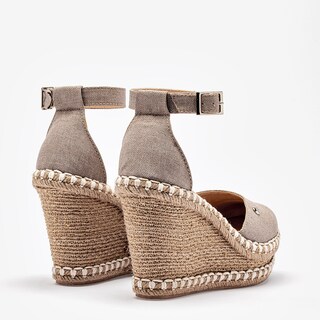 Foto 4 | Foto 4 | Moramora Sandalia Cuña Para Mujer Beige Cod 140842-e