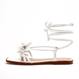 Foto 6 | Foto 6 | Moramora Sandalia Piso Para Mujer Blanco Cod 140725-e