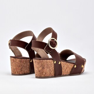 Foto 4 | Foto 4 | Been Class Sandalia Plataforma Para Mujer Café Cod 141475-e