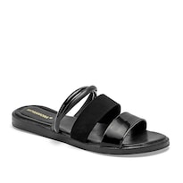 Moramora Sandalia Piso Para Mujer Negro Cod 140714-e