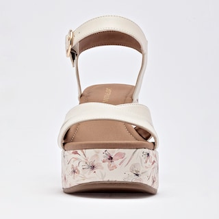 Foto 3 | Foto 3 | Lady Paulina Sandalia Cuña Para Mujer Latte Cod 140516-e