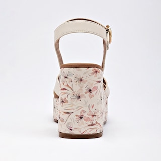 Foto 5 | Foto 5 | Lady Paulina Sandalia Cuña Para Mujer Latte Cod 140516-e