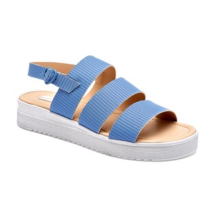 Foto 1 | Foto 1 | Moramora Sandalia Plataforma Para Mujer Azul Cod 140696-e