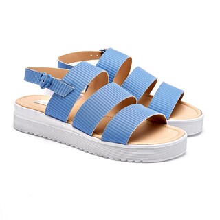 Foto 2 | Foto 2 | Moramora Sandalia Plataforma Para Mujer Azul Cod 140696-e