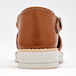 Foto 6 | Foto 6 | Mora Tierra Sandalia Artesanal Piel Para Mujer Camel Multicolor Cod 140454-e