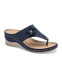 Mora Confort Sandalia Confort Para Mujer Marino Cod 140635-e
