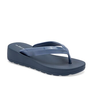 Foto 1 | Foto 1 | Top Moda Sandalia Impermeable Para Mujer Azul Cod 141420-e