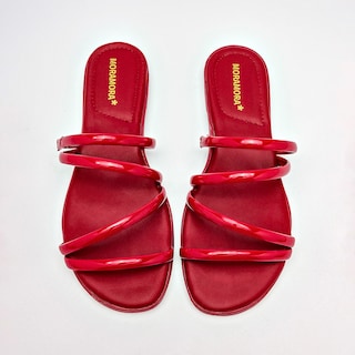 Foto 3 | Foto 3 | Moramora Sandalia Piso Para Mujer Rojo Cod 140707-e