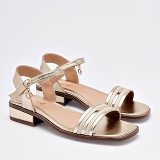 Foto 2 | Foto 2 | Celex Sandalia Piso Para Mujer Dorado Cod 140315-e