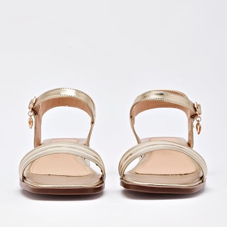 Foto 4 | Foto 4 | Celex Sandalia Piso Para Mujer Dorado Cod 140315-e