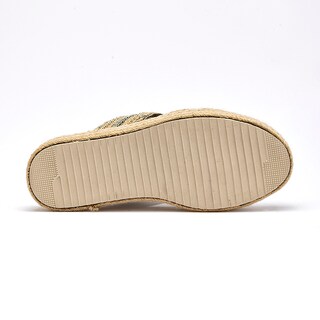 Foto 7 | Foto 7 | Lady One Sandalia Plataforma Para Mujer Beige Verde Cod 140505-e