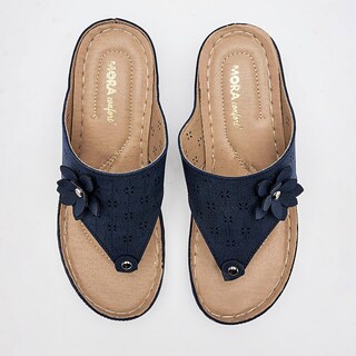 Foto 3 | Foto 3 | Mora Confort Sandalia Confort Para Mujer Marino Cod 140635-e