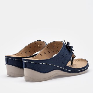 Foto 5 | Foto 5 | Mora Confort Sandalia Confort Para Mujer Marino Cod 140635-e