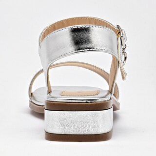 Foto 6 | Foto 6 | Celex Sandalia Piso Para Mujer Plata Cod 140316-e