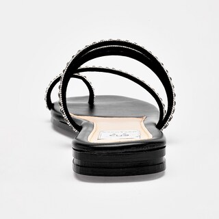 Foto 6 | Foto 6 | Moramora Sandalia Piso Para Mujer Negro Plata Cod 140698-e