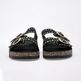 Foto 4 | Foto 4 | Moramora Sandalia Piso Para Mujer Negro Cod 141320-e