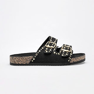 Foto 7 | Foto 7 | Moramora Sandalia Piso Para Mujer Negro Cod 141320-e