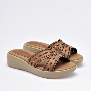 Foto 2 | Foto 2 | Cruz Shoes Sandalia Plataforma Para Mujer Camel Cod 140367-e