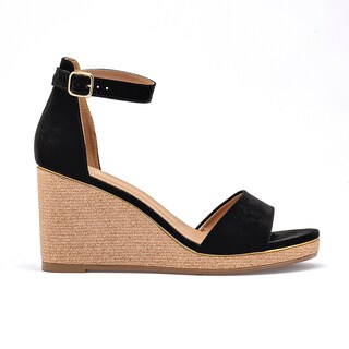 Foto 5 | Foto 5 | Lady Paulina Sandalia Cuña Para Mujer Negro Cod 140514-e