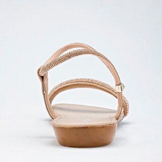 Foto 6 | Foto 6 | Clasben Sandalia Piso Para Mujer Dorado Rosa Cod 140352-e