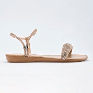 Foto 7 | Foto 7 | Clasben Sandalia Piso Para Mujer Dorado Rosa Cod 140352-e