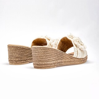 Foto 5 | Foto 5 | Mora Tierra Sandalia Cuña Para Mujer Latte Cod 140916-e