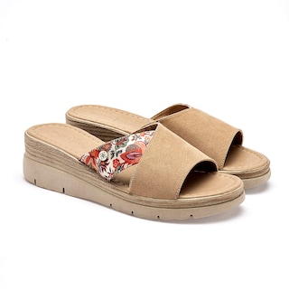 Foto 2 | Foto 2 | Mora Tierra Sandalia Cuña Para Mujer Camel Multicolor Cod 141682-e