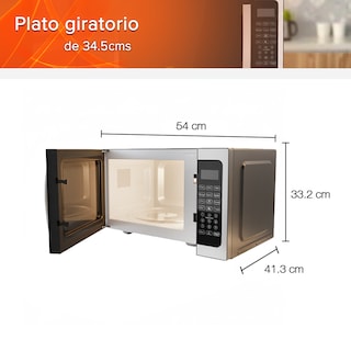 Foto 7 | Foto 7 | Horno De Microondas White Westinghouse 1.5 Pies Acero Wwcmv14042wesb