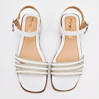 Foto 3 | Foto 3 | Celex Sandalia Piso Para Niña Blanco Cod 140317-d