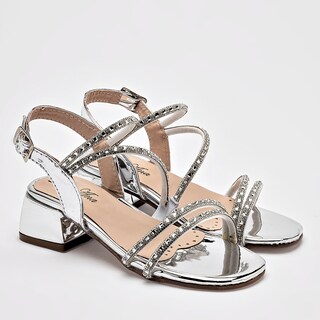 Foto 2 | Foto 2 | Didi...ana Sandalia Piso Para Niña Plata Cod 140374-d